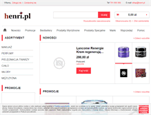 Tablet Screenshot of henri.pl